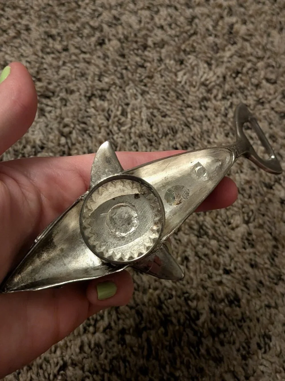 Metal Dolphin Bottle opener